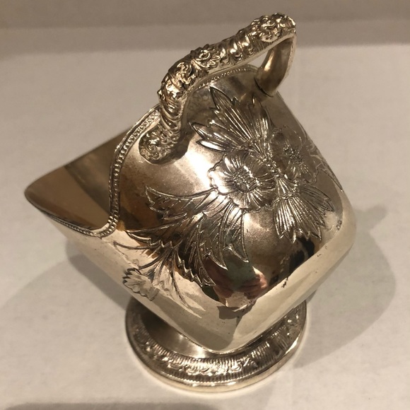 Vintage Silver Plate Sugar Scuttle Made in Japan - Picture 2 of 6